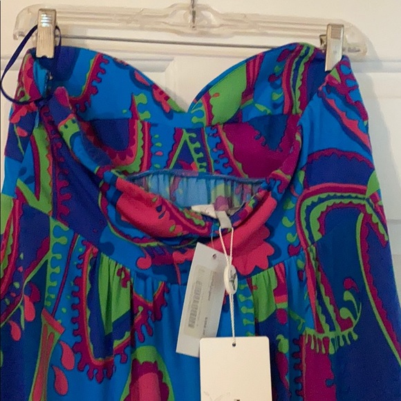 Tibi strapless floral maxidress NWT - Picture 3 of 4